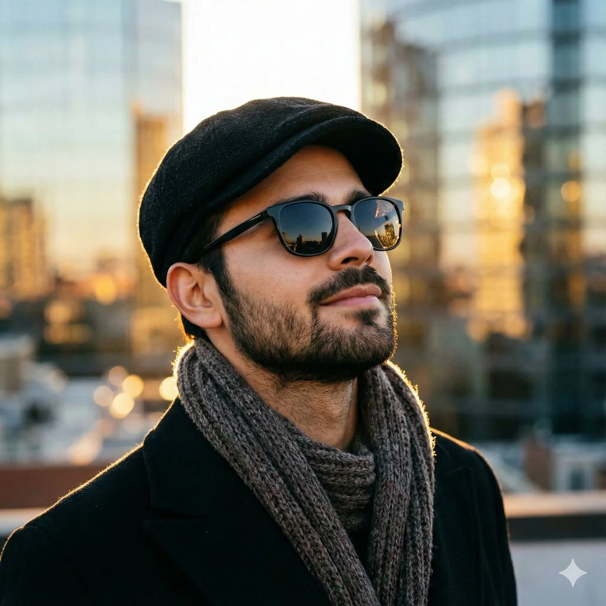 Golden Hour Elegance: A Portrait of Tranquility