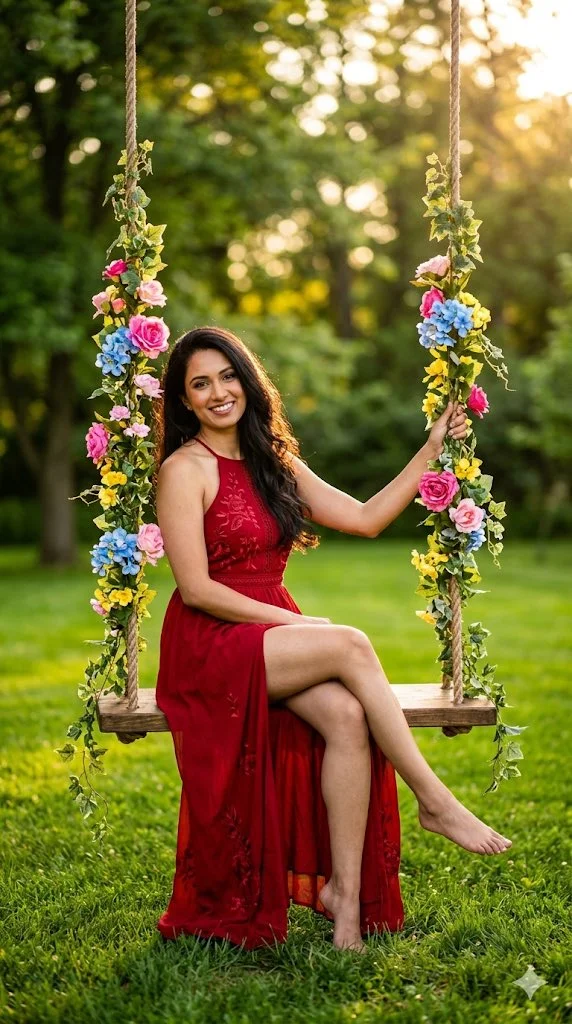 Golden Hour Garden Elegance