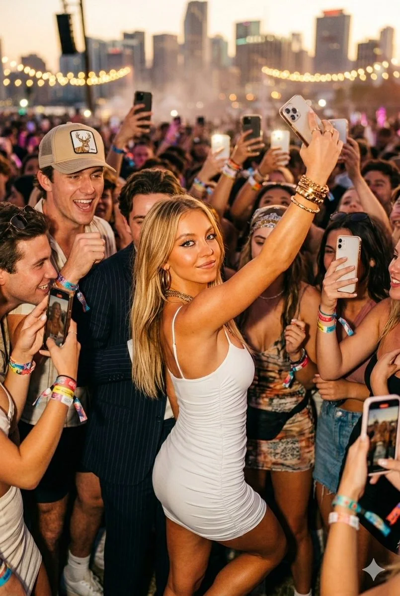 Golden Hour Glam: Party Vibes with Ana and Sydney