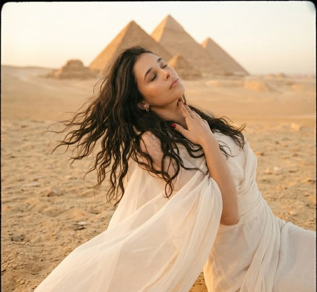 Golden Hour Serenity in the Desert