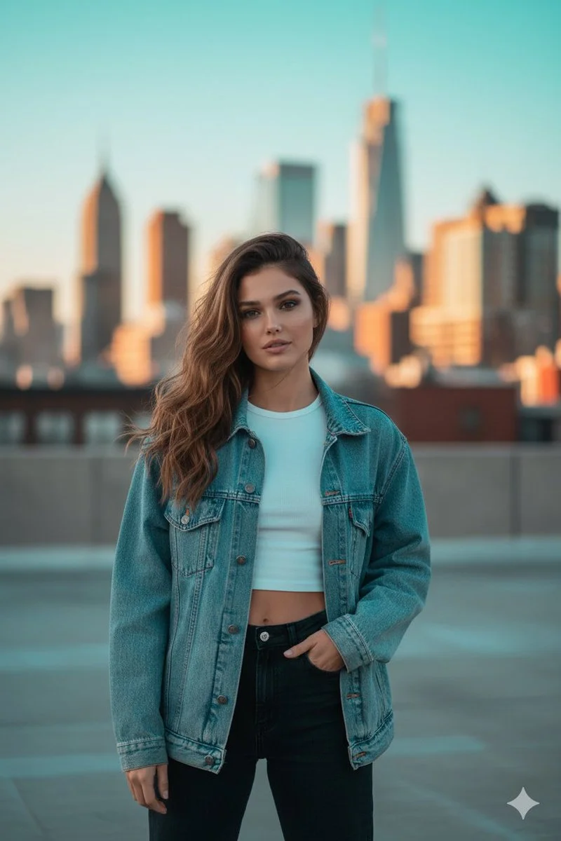 Golden Hour Vibes: Urban Chic at Its Finest