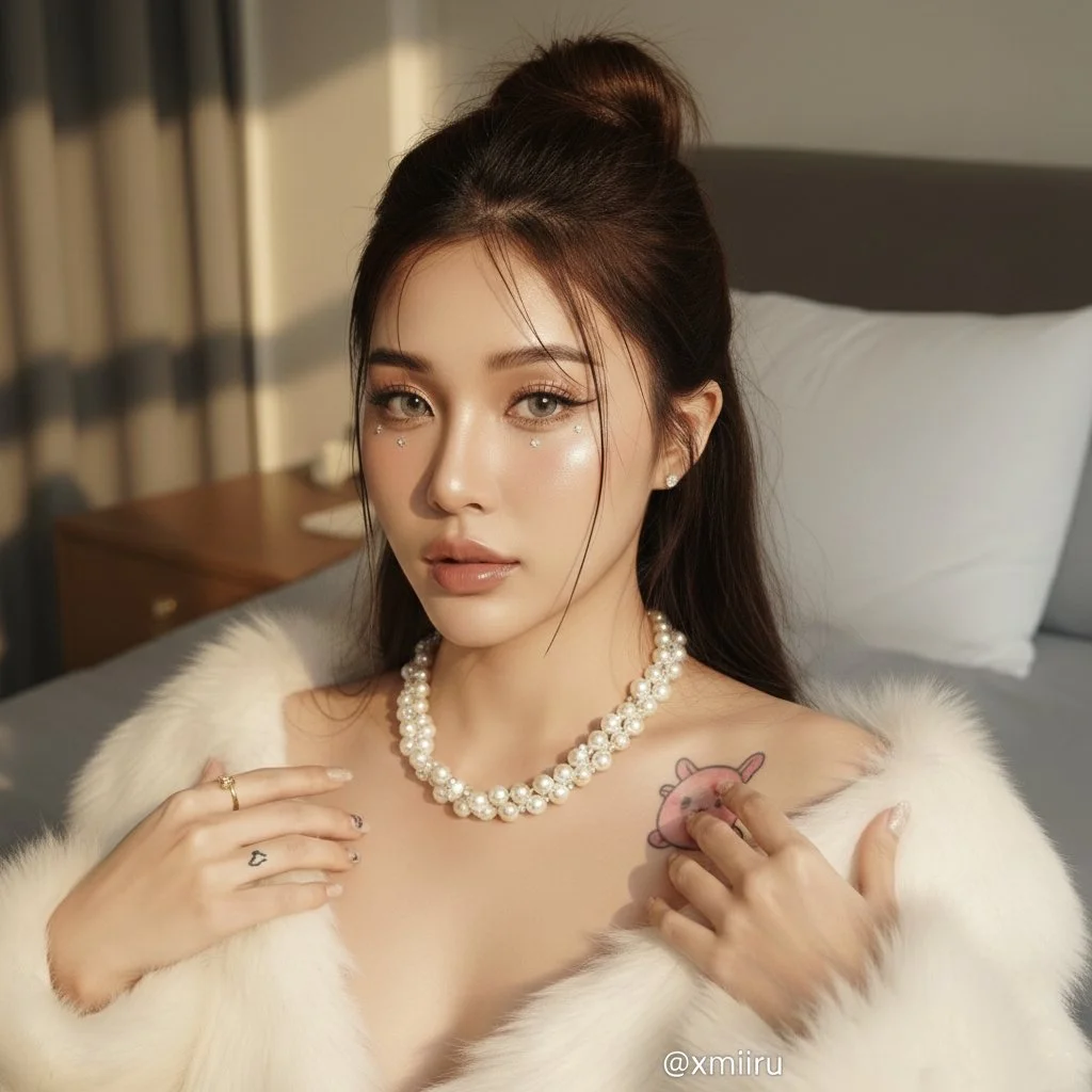 Golden Moments: A Portrait of Radiant Beauty