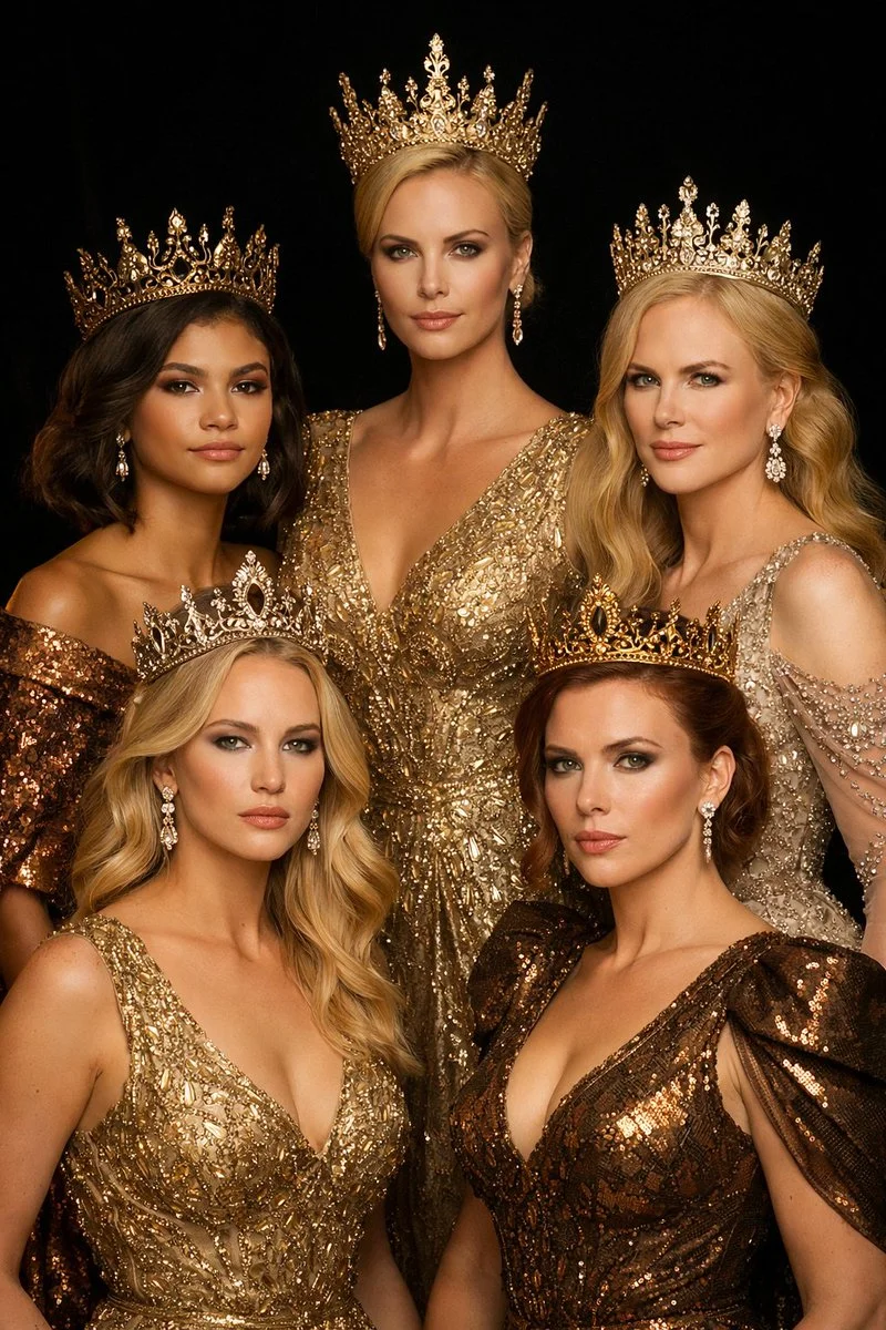 Golden Queens: A Regal Portrait