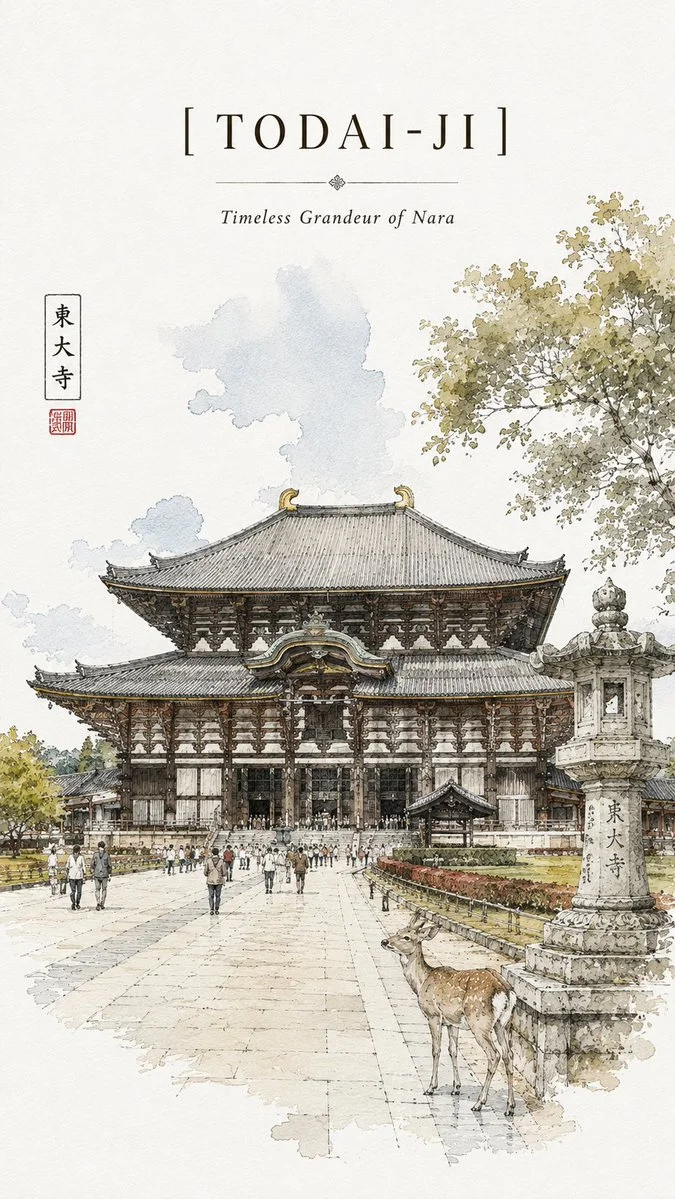 Golden Reflections: A Minimalist Tribute to Kinkaku-ji