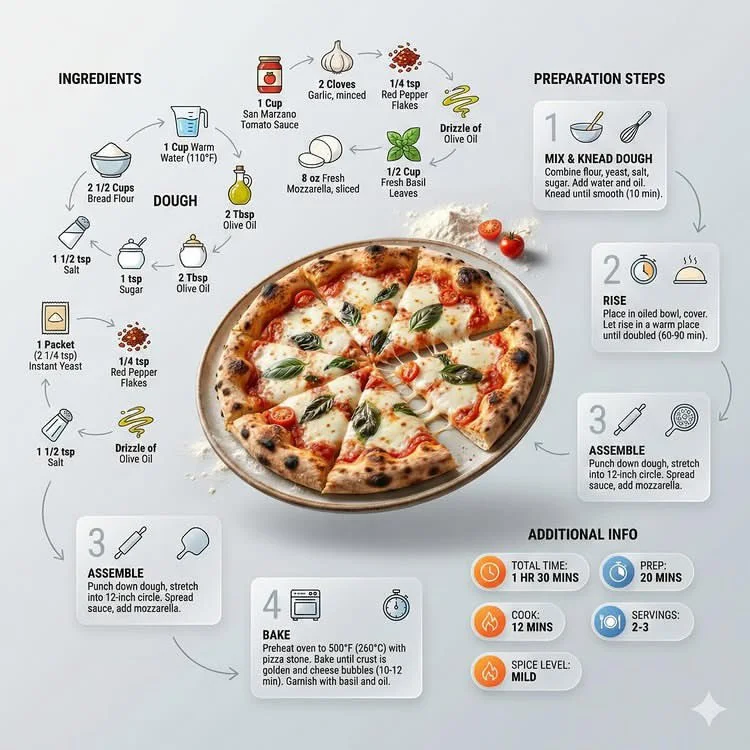 Gourmet Graph: Infographic Recipe Delight