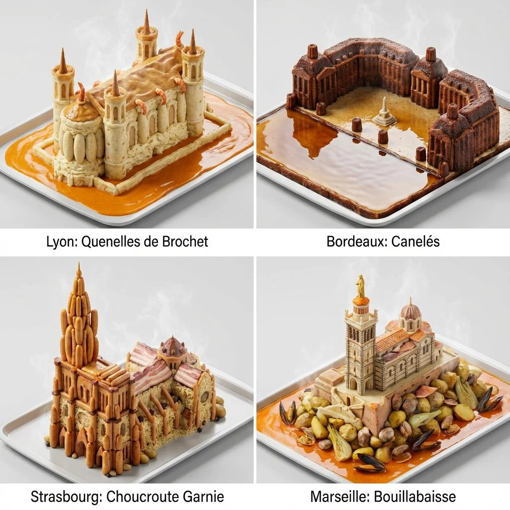 Gourmet Landscapes: France's Culinary Cities Unveiled