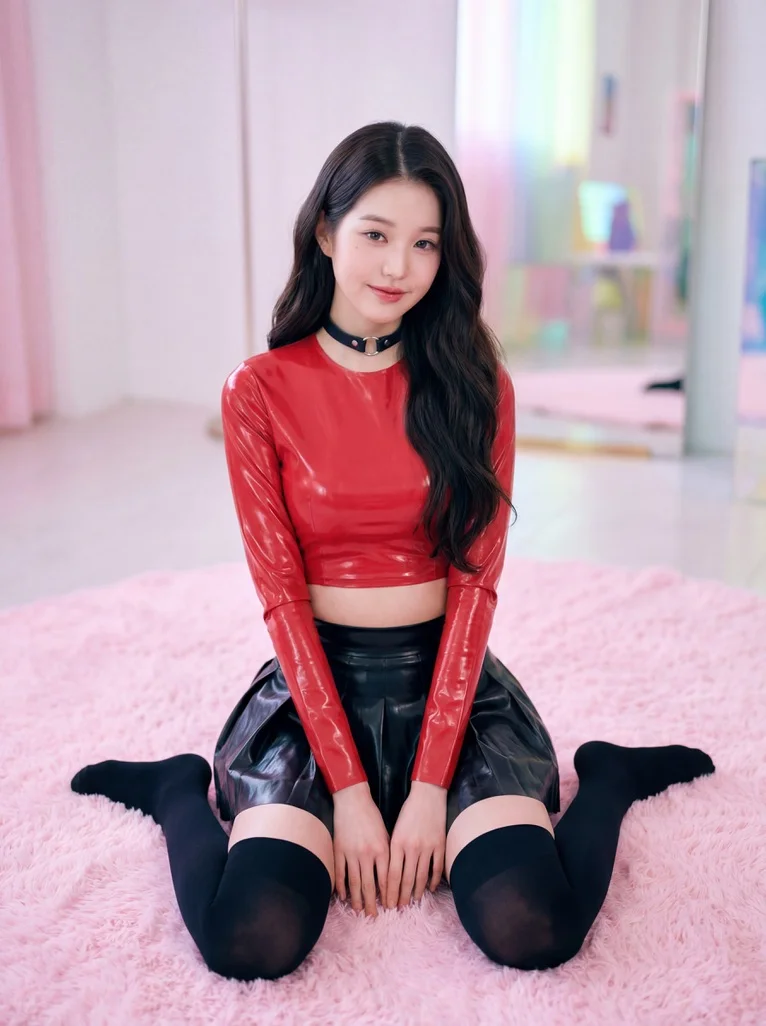 Graceful Elegance: Wonyoung in Soft Portrait