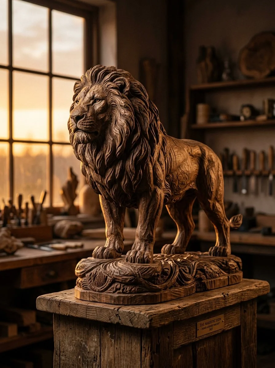 Grain Sculpture: Nature-Carved Hyperreal Art