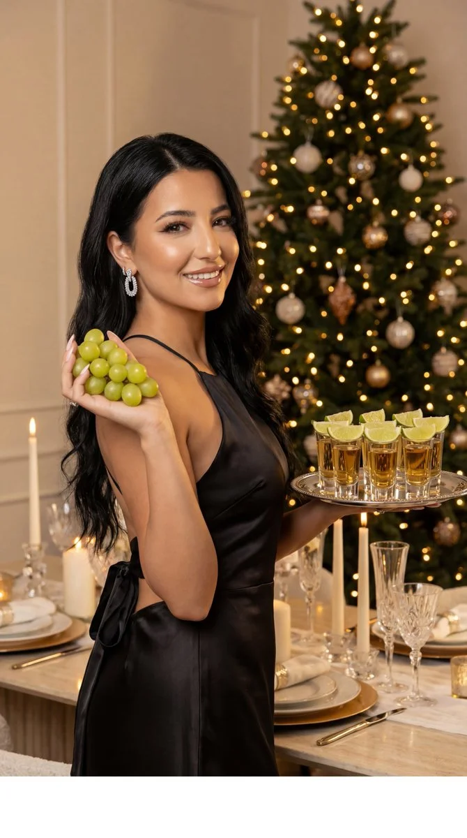 Grapes vs. Tequila: New Year's Elegance
