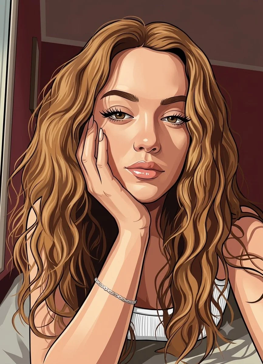 GTA style transforms a man in a hoodie into iconic game art