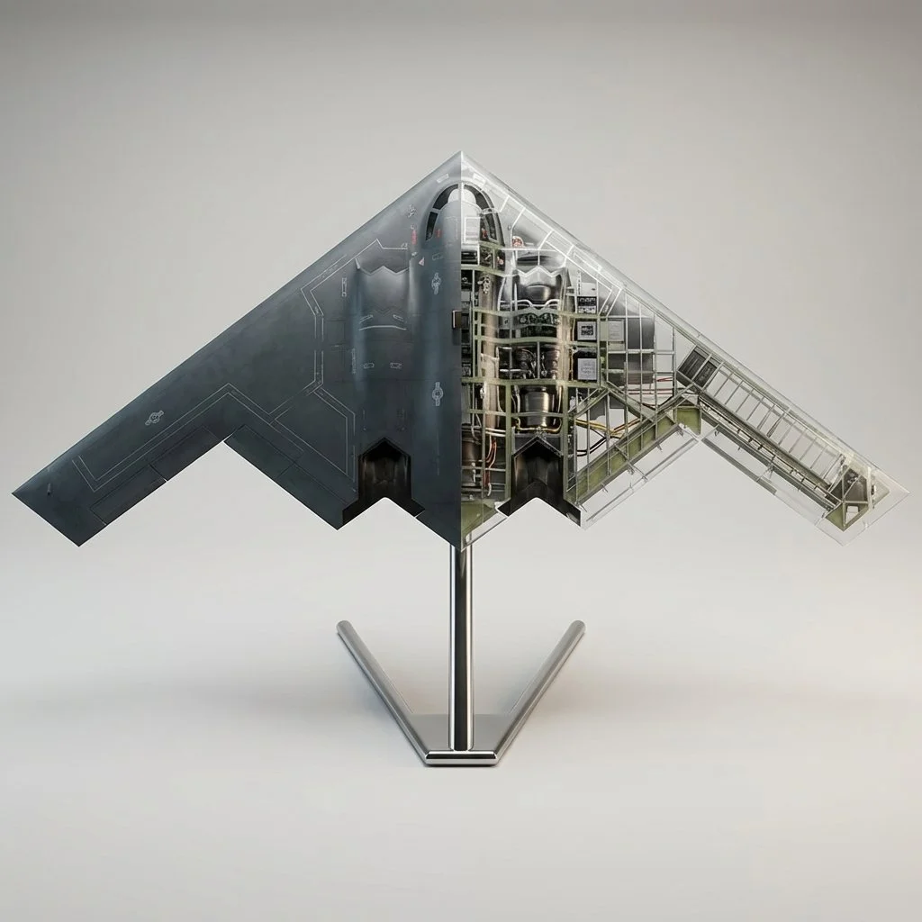 Half-Transparent Cybertruck Reveals Inner Engineering