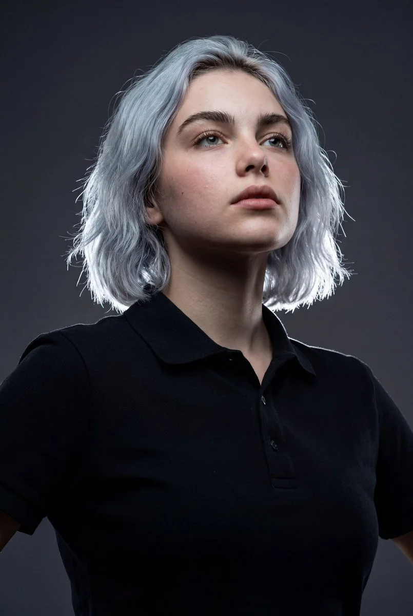 Heroic Editorial Portrait: Raw Power and Precision