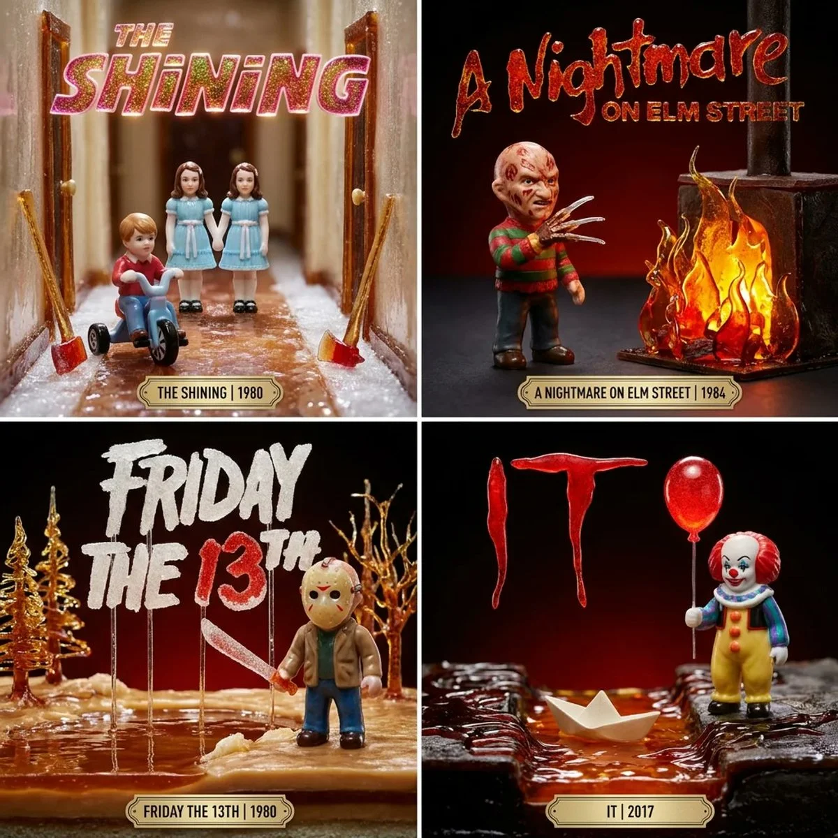 Horror Meets Confection: The Art of Crystal Sugar Inferno