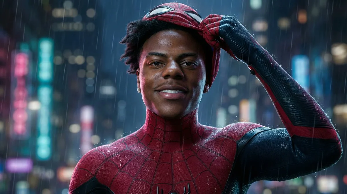 Hyper-Realistic Spider-Man Portrait with Cinematic Lighting