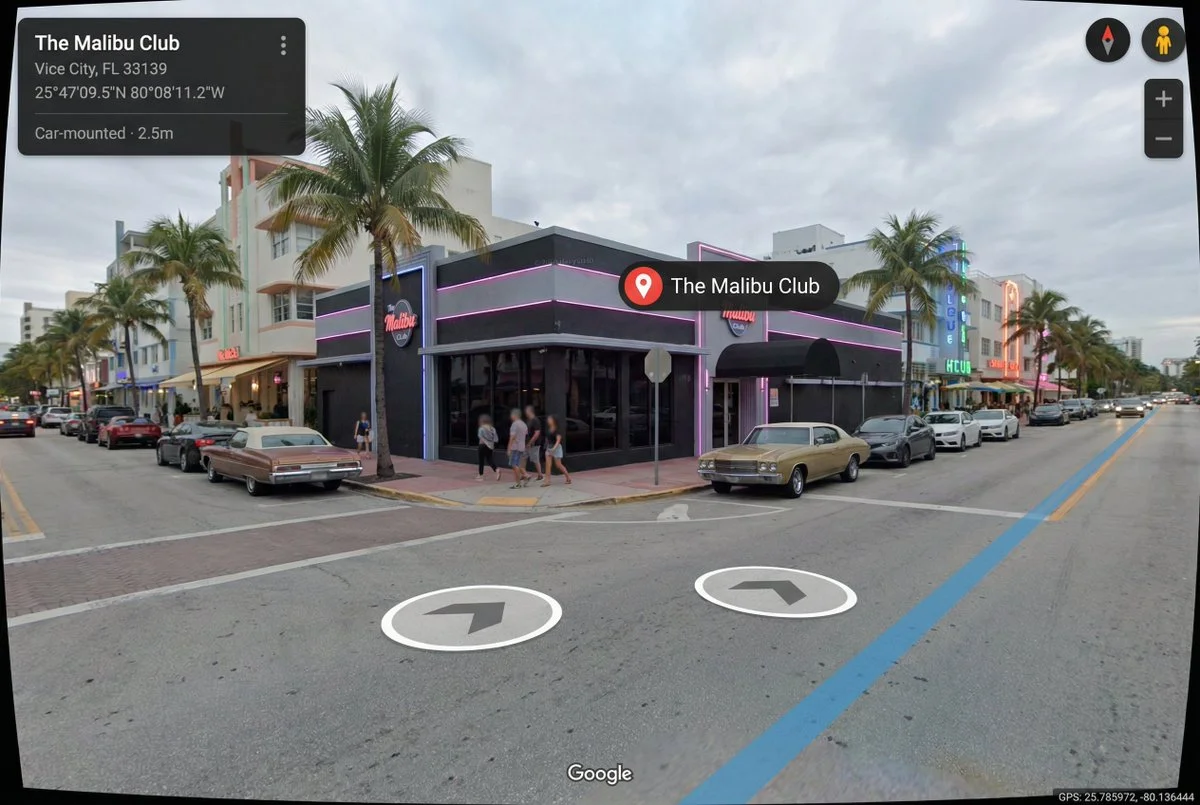 Hyper-Realistic Street View of a Fictional Strike Game Location