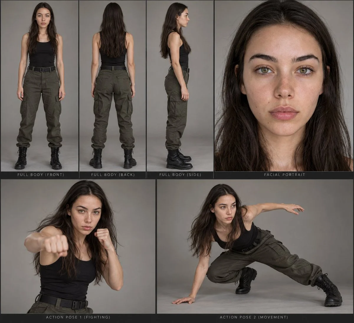 Identity Preserved Flawlessly in This Hollywood-Style Character Reference
