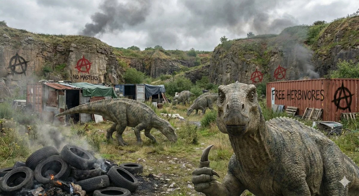 Iguanodon Uprising in Chaotic Wilds