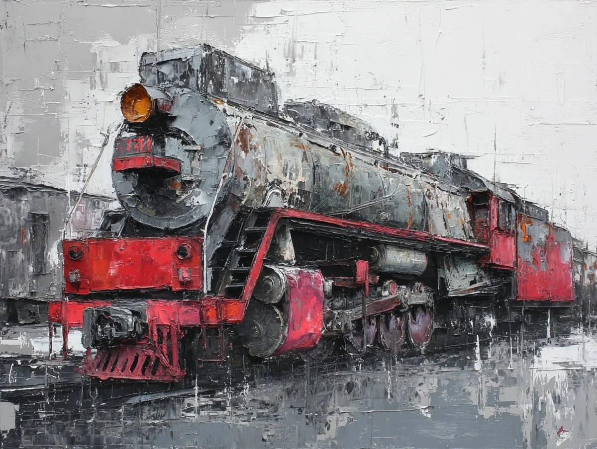 Impasto Acrylic Mastery: Thick Palette Knife Textures