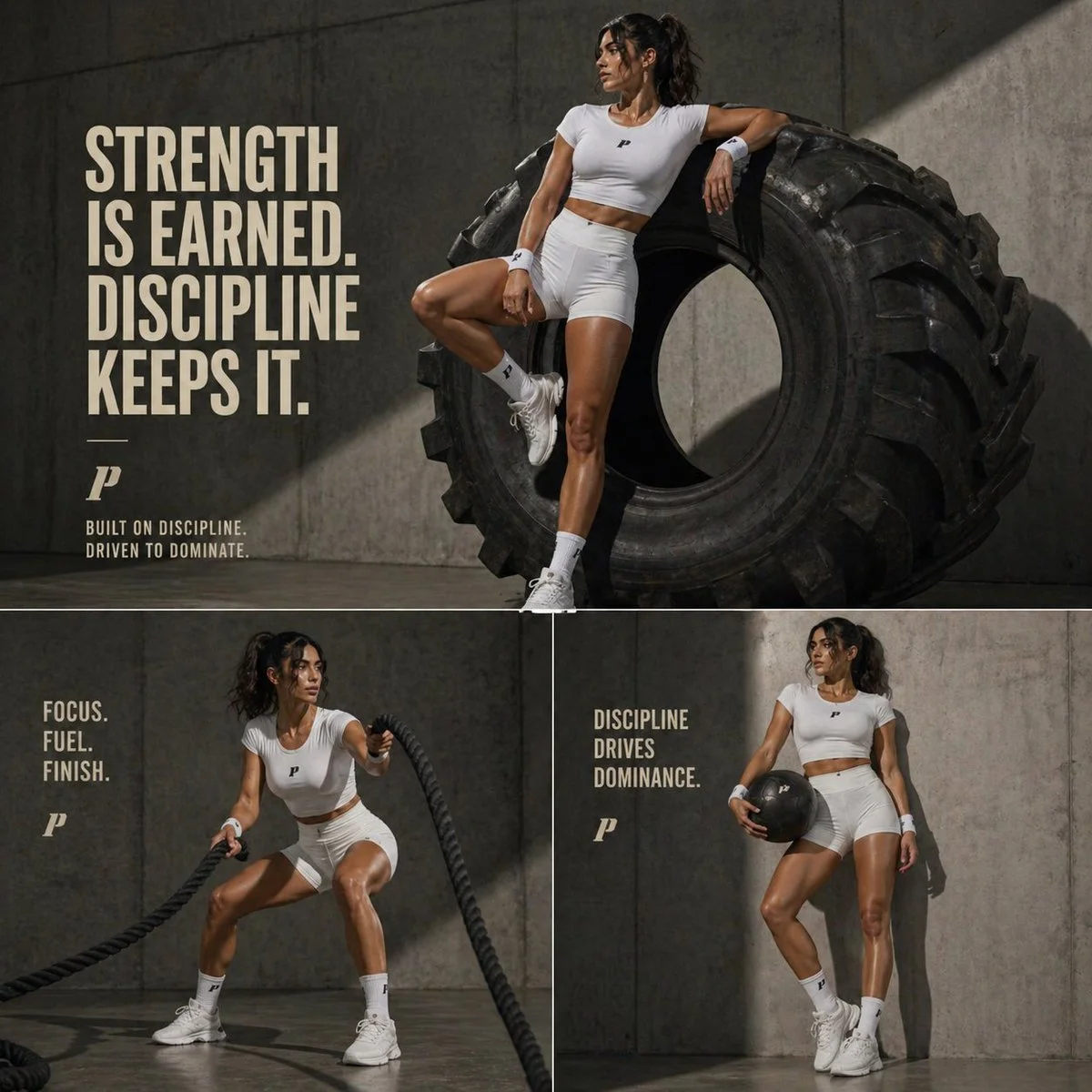 Industrial Luxury Fitness Editorial