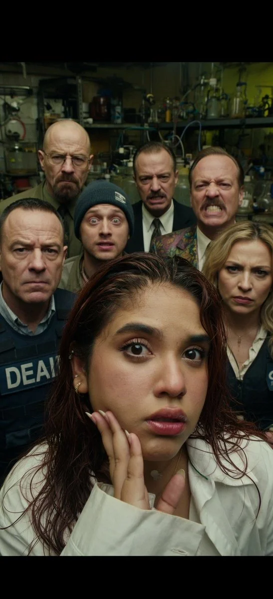 Inside the Breaking Bad Meth Lab: A Photorealistic Ultra-Wide Selfie