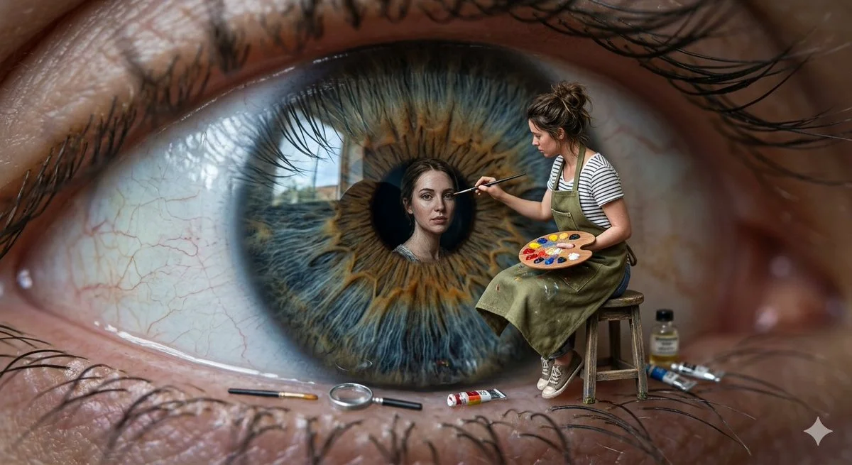 Inside the Eye: An Artist's Intimate Workshop in the Iris