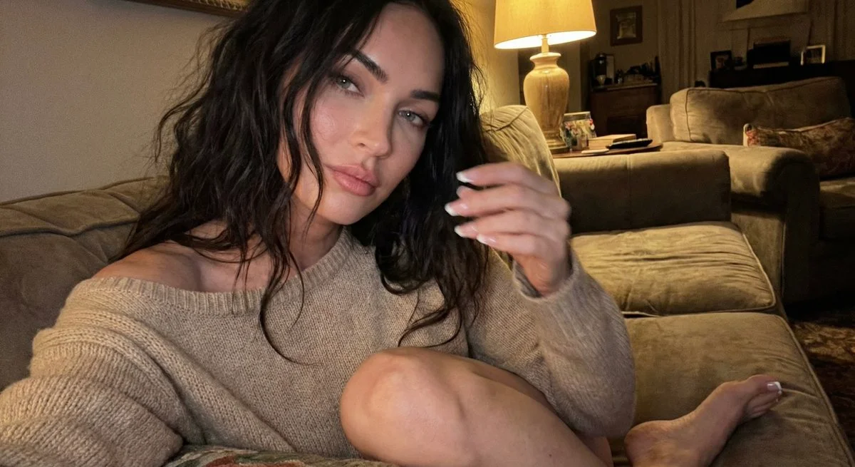 Intimate Lounge Moment with Megan Fox