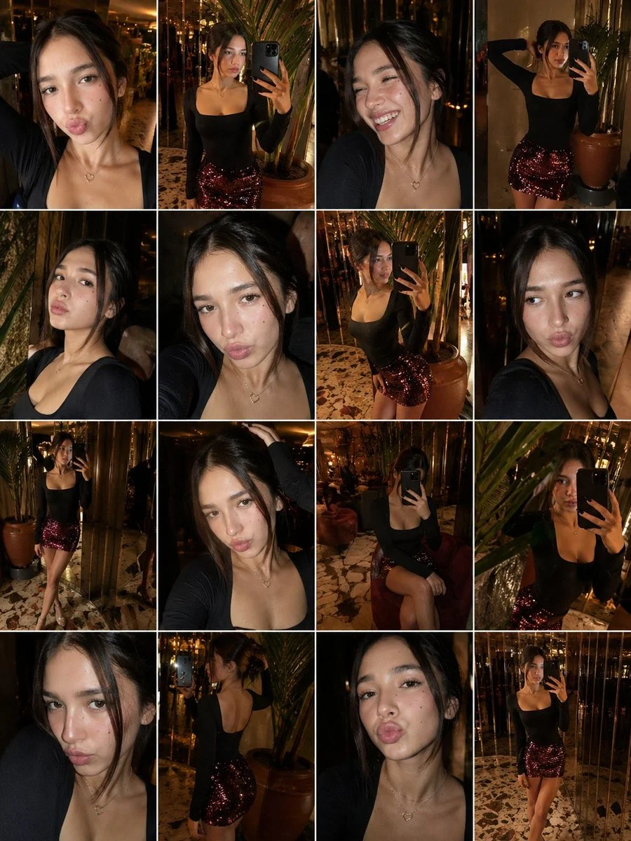 Intimate Night Out Through One Selfie