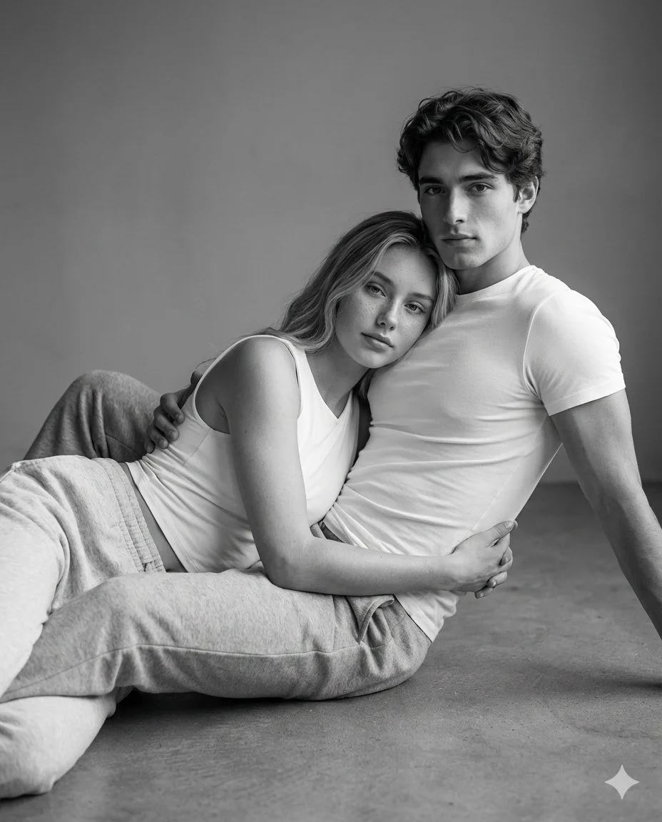 Intimate Serenity: A Black and White Love Story