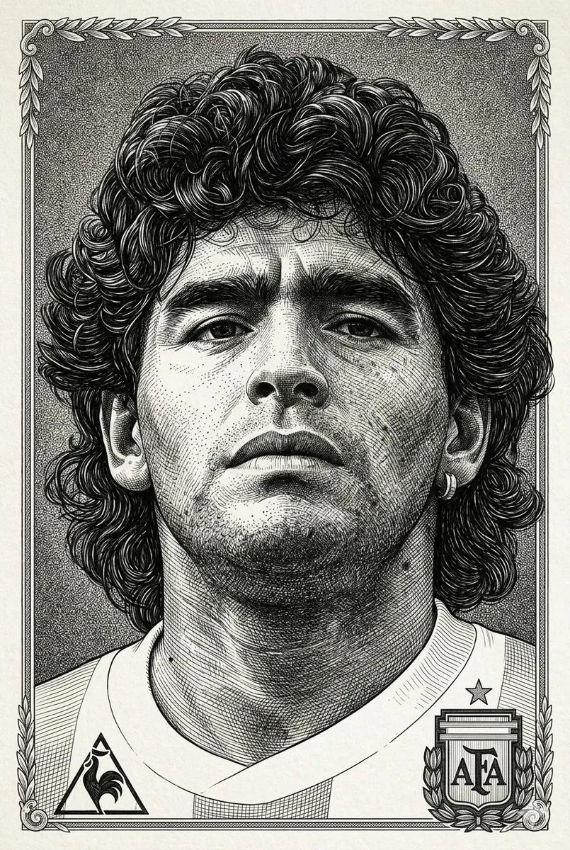 Intricate Linework Portrait