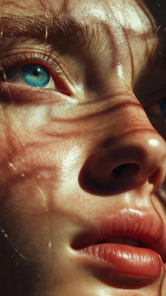 Introspective Elegance in 8K Detail