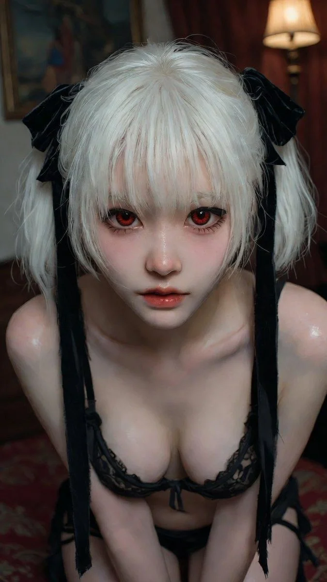 Introspective Gaze: Emotional Depth Through Light and Composition