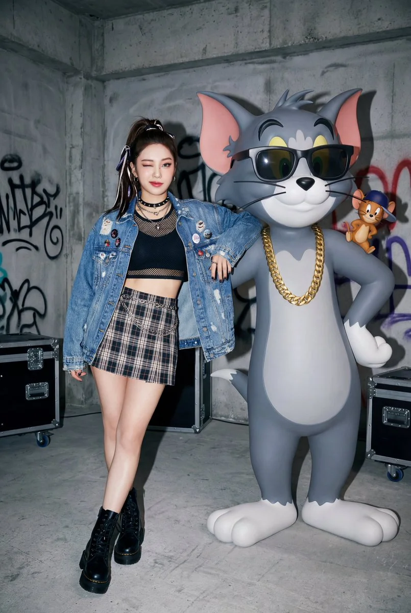 K-Pop Coolness with a Twist of Mischief