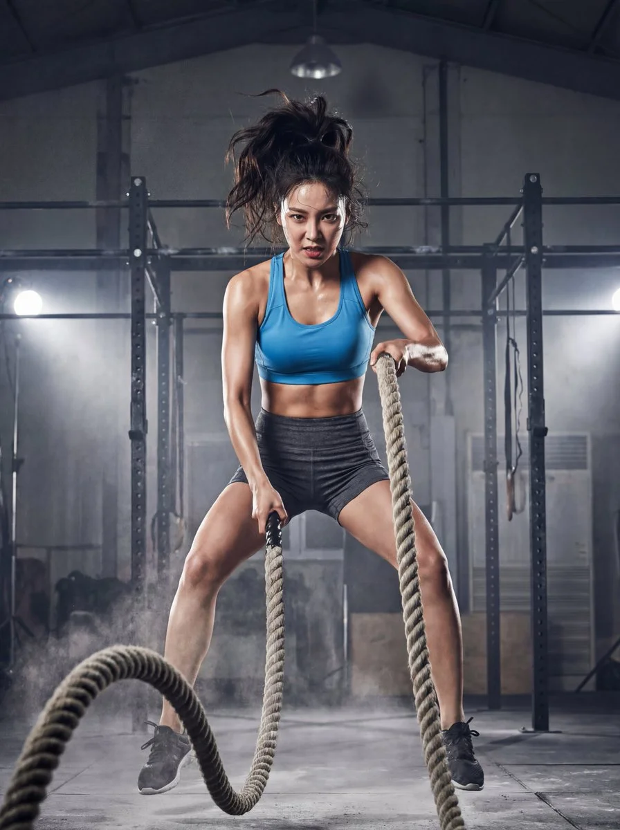 K-Pop Power: A Gym Icon in Action