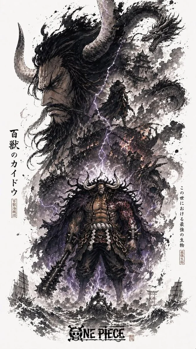 Kaido's Power Unleashed: A Bold Visual Journey