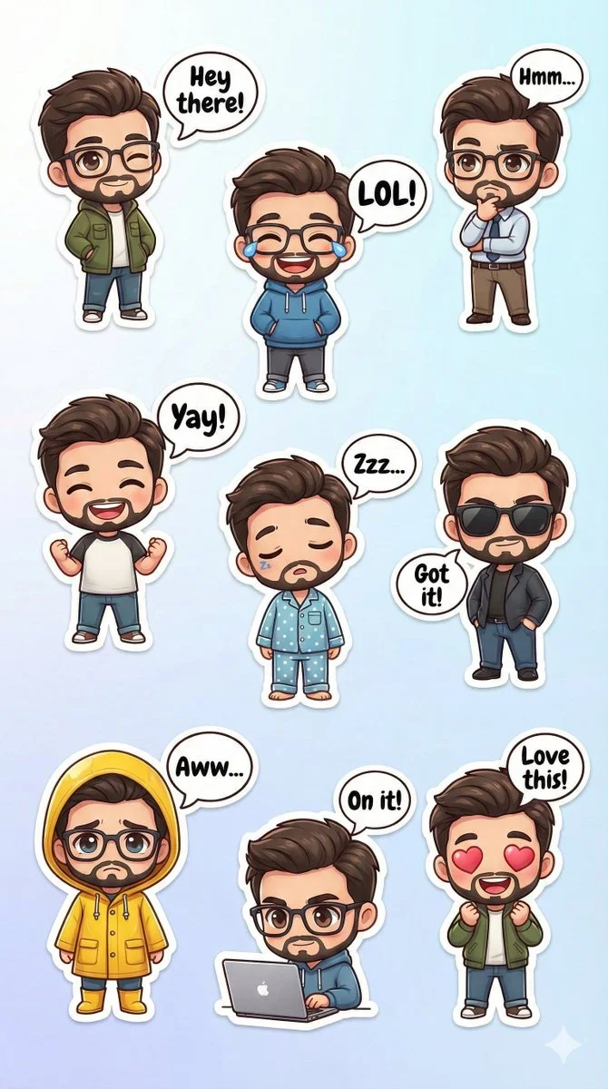 Kawaii Sticker Magic: Create Your Own Chibi Collection!