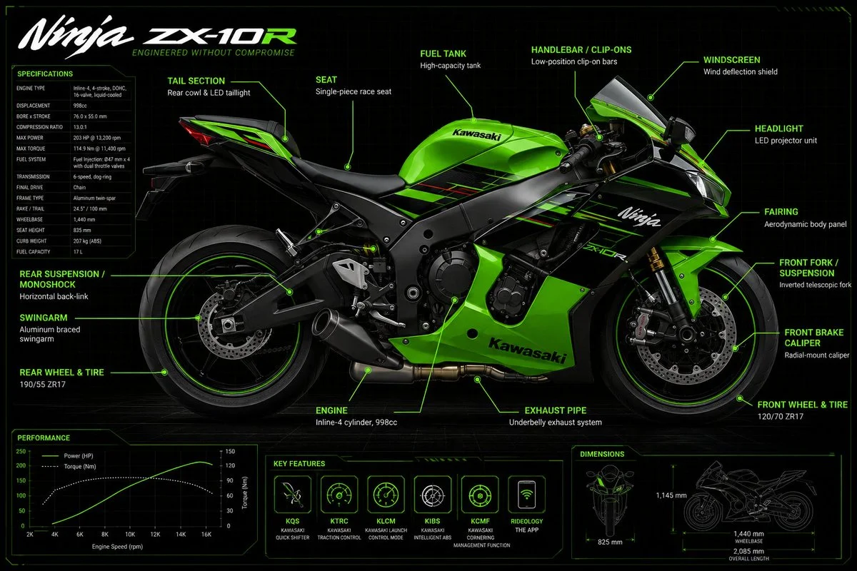 Kawasaki Ninja ZX-10R: A Deep Dive into Engineering Excellence