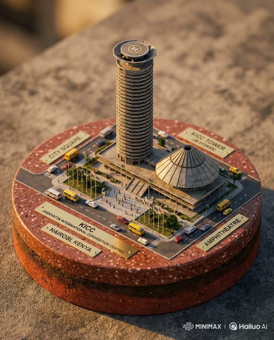 KICC in Miniature: Nairobi’s Iconic Architecture in Stunning Detail