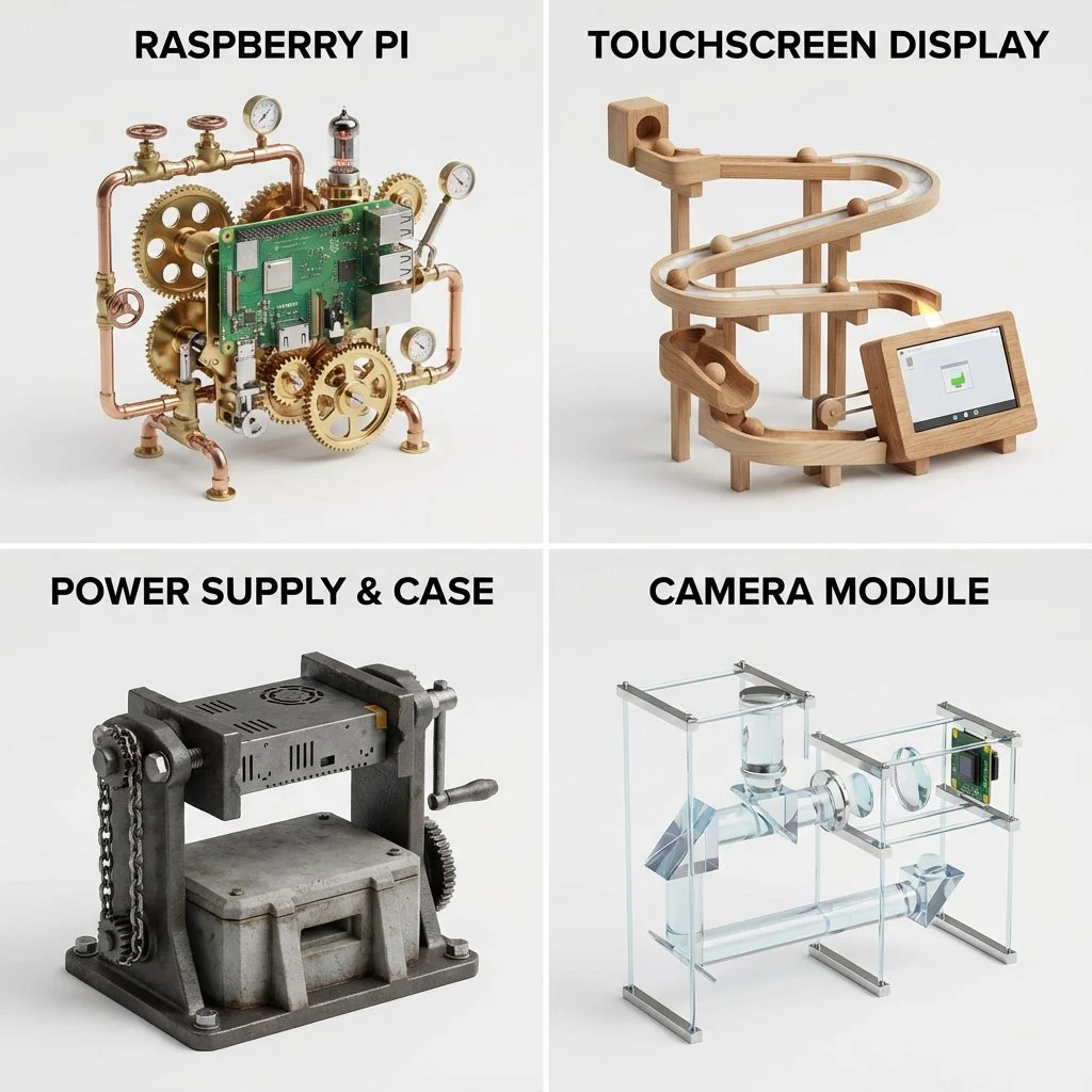 Kinetic Gadgetry: Sculpting Tech into Motion