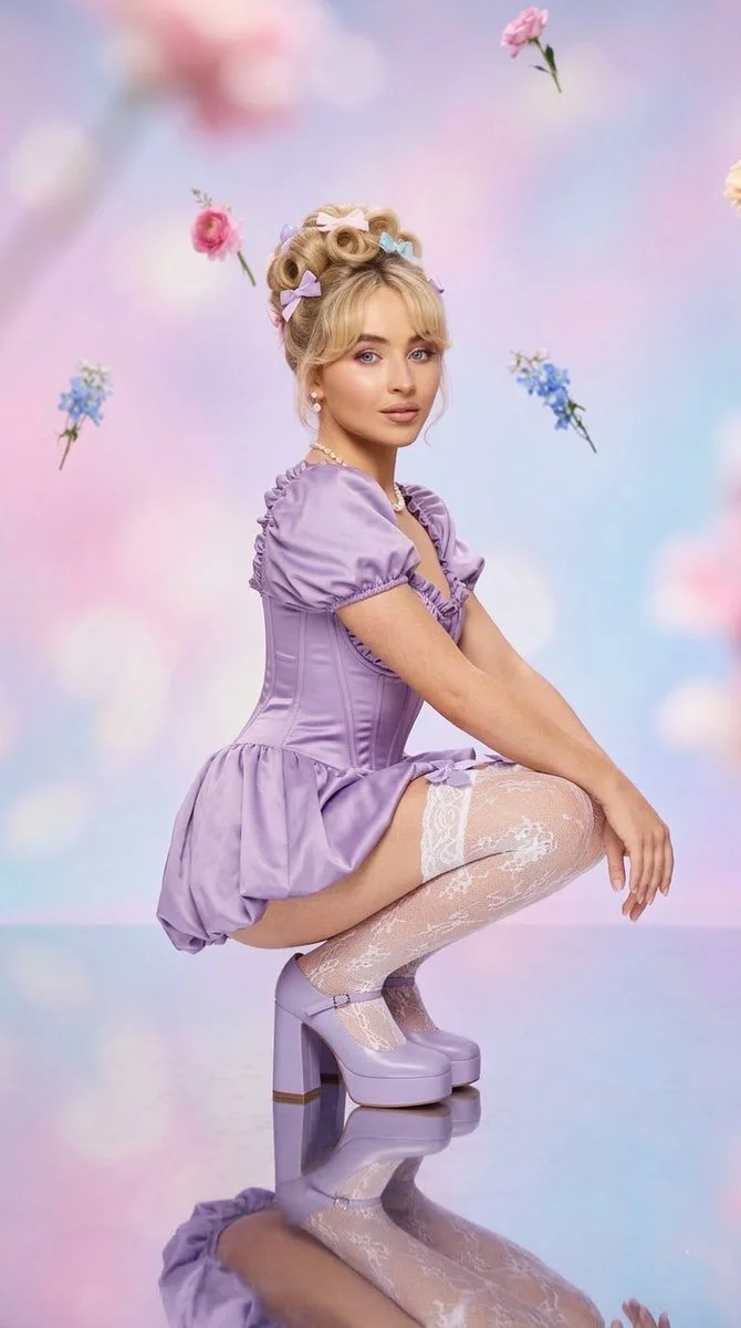 Lavender Elegance in Motion