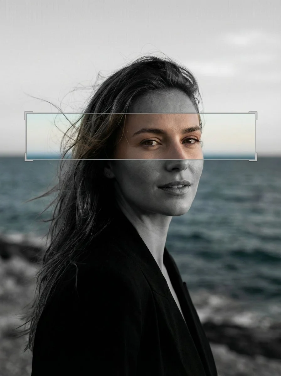 Layers of Charisma: A Seaside Fashion Revelation