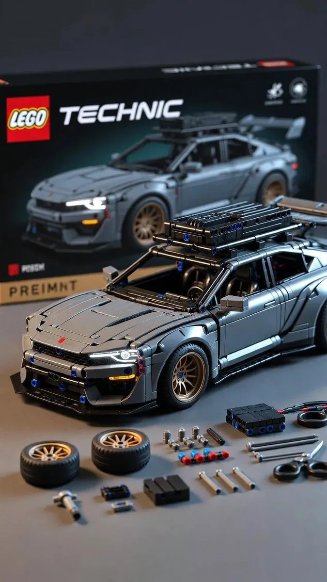LEGO Technic Hyper-Realistic Vehicle Model