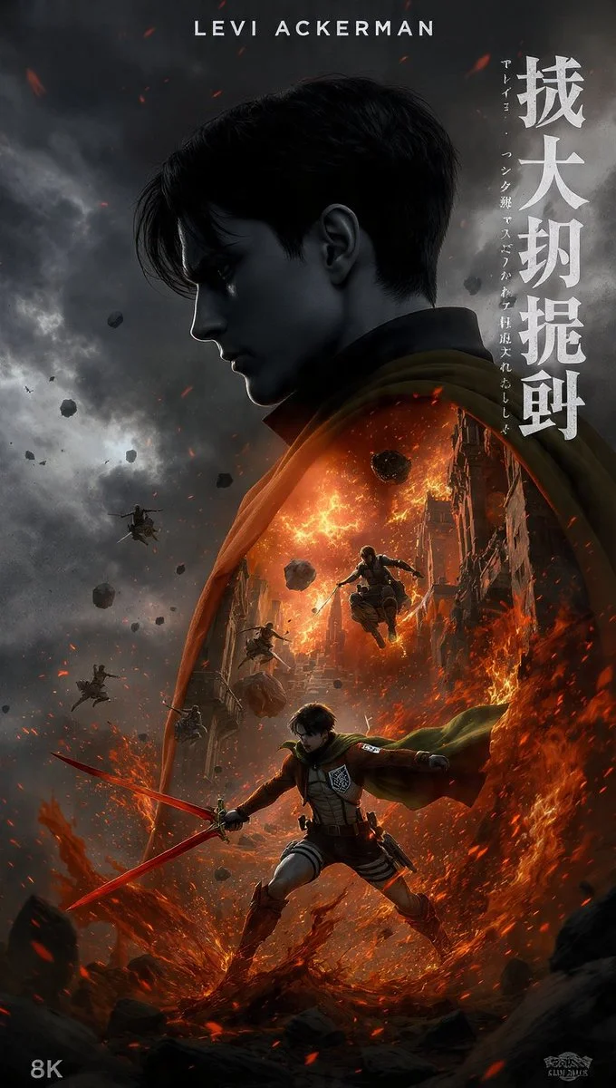 Levi in Motion: A Cinematic Clash