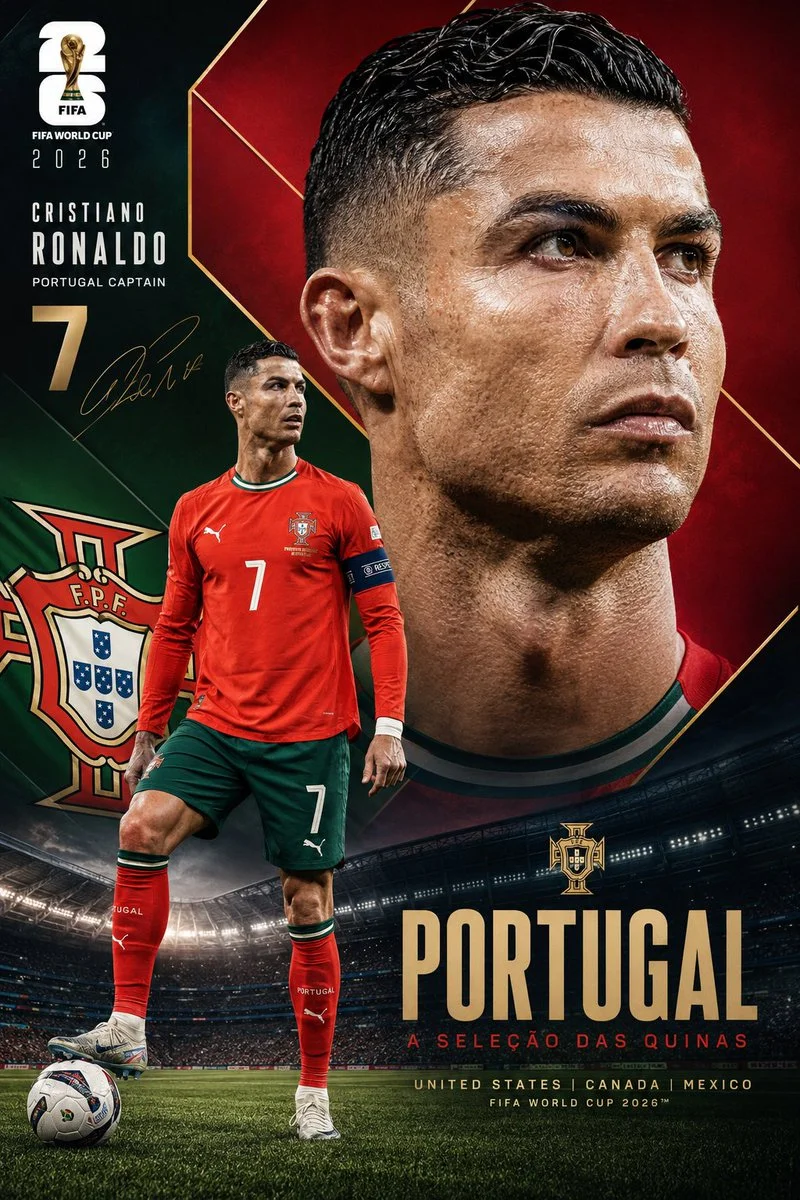 Lionel Messi as Argentina captain dominates FIFA 2026 poster