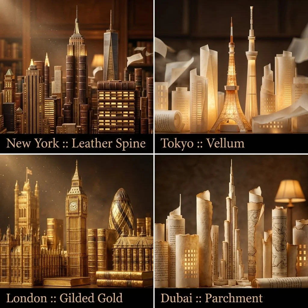 Literary Skylines: Cities Built from Books