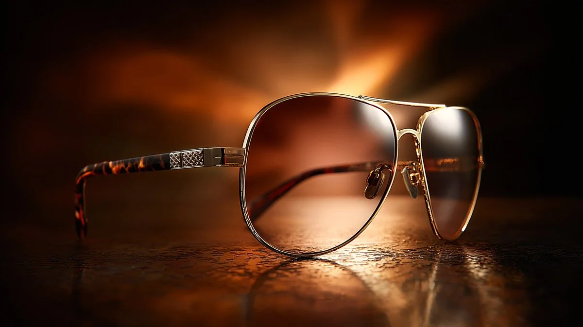 Luxurious Macro Shot of Reflective Gemstone with Volumetric Lighting