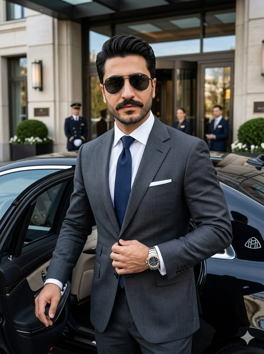 Luxury Persona at Golden Hour