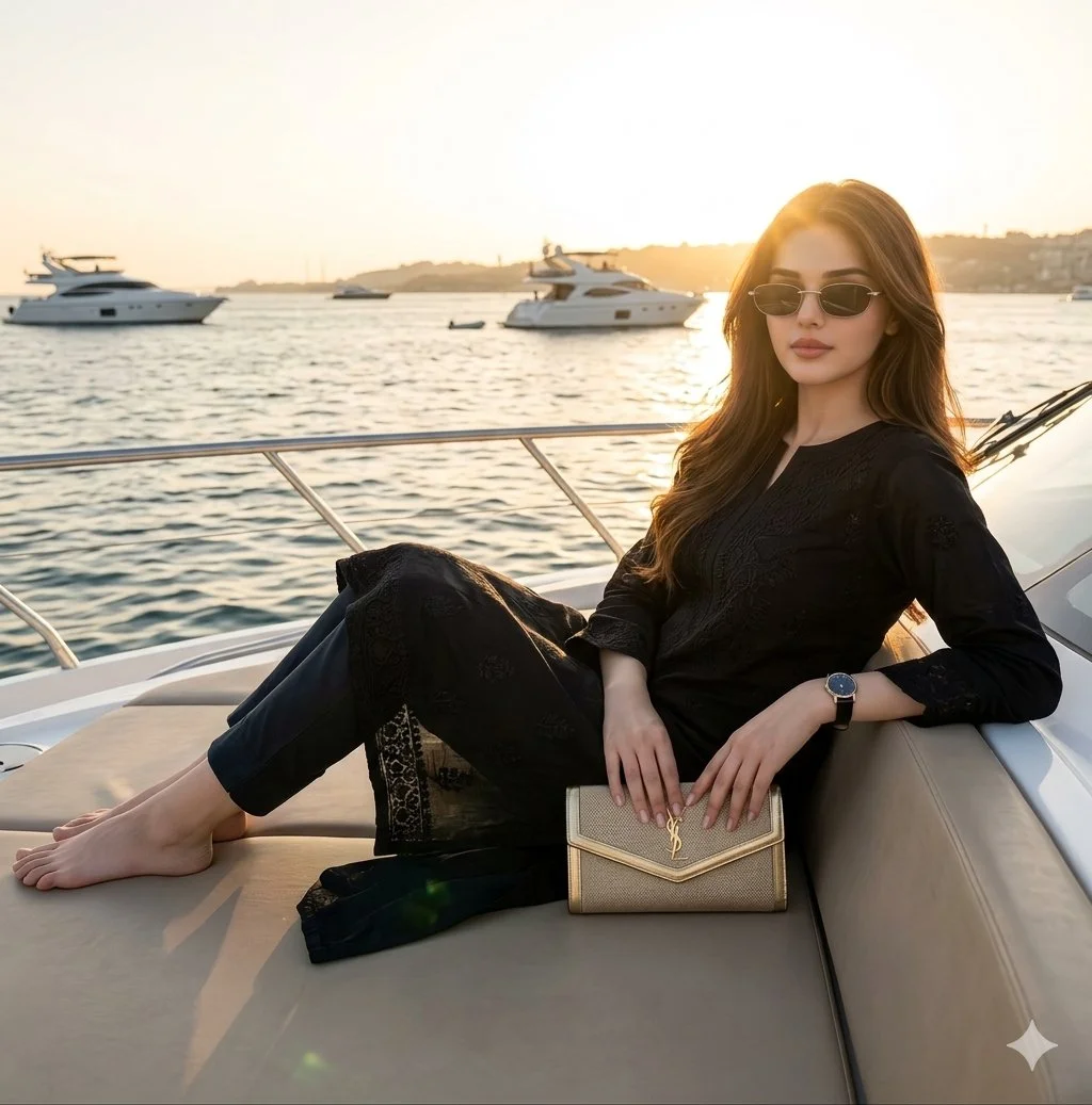 Luxury Unleashed: A Cinematic Portrait on the Waves