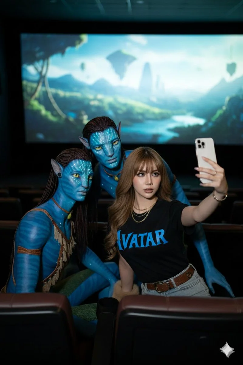 Magic of Cinema: A Selfie with Na'vi