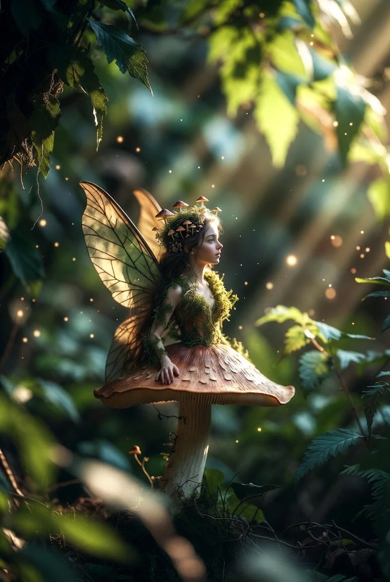 Magical Forest Fairy: A Cinematic Fantasy Scene