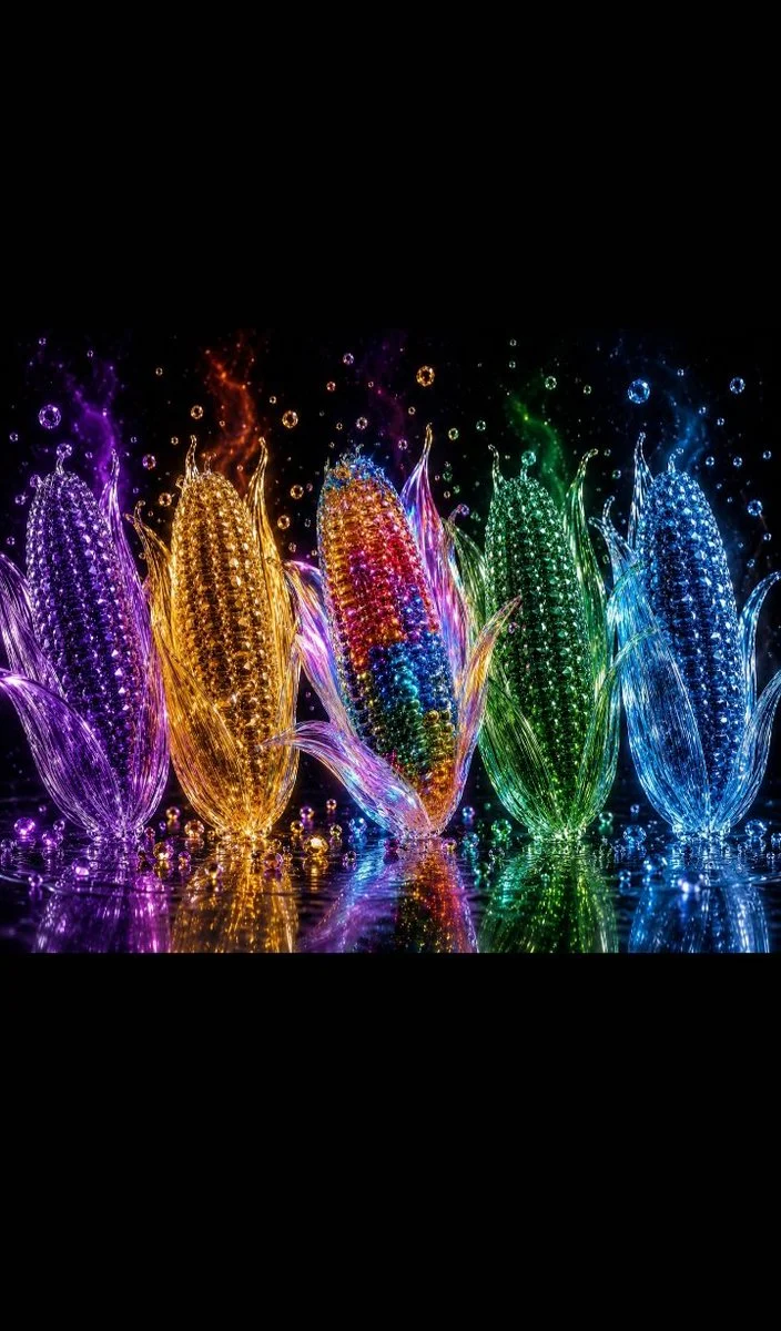 Magical Luxuries of Crystal Corn in Deep Space